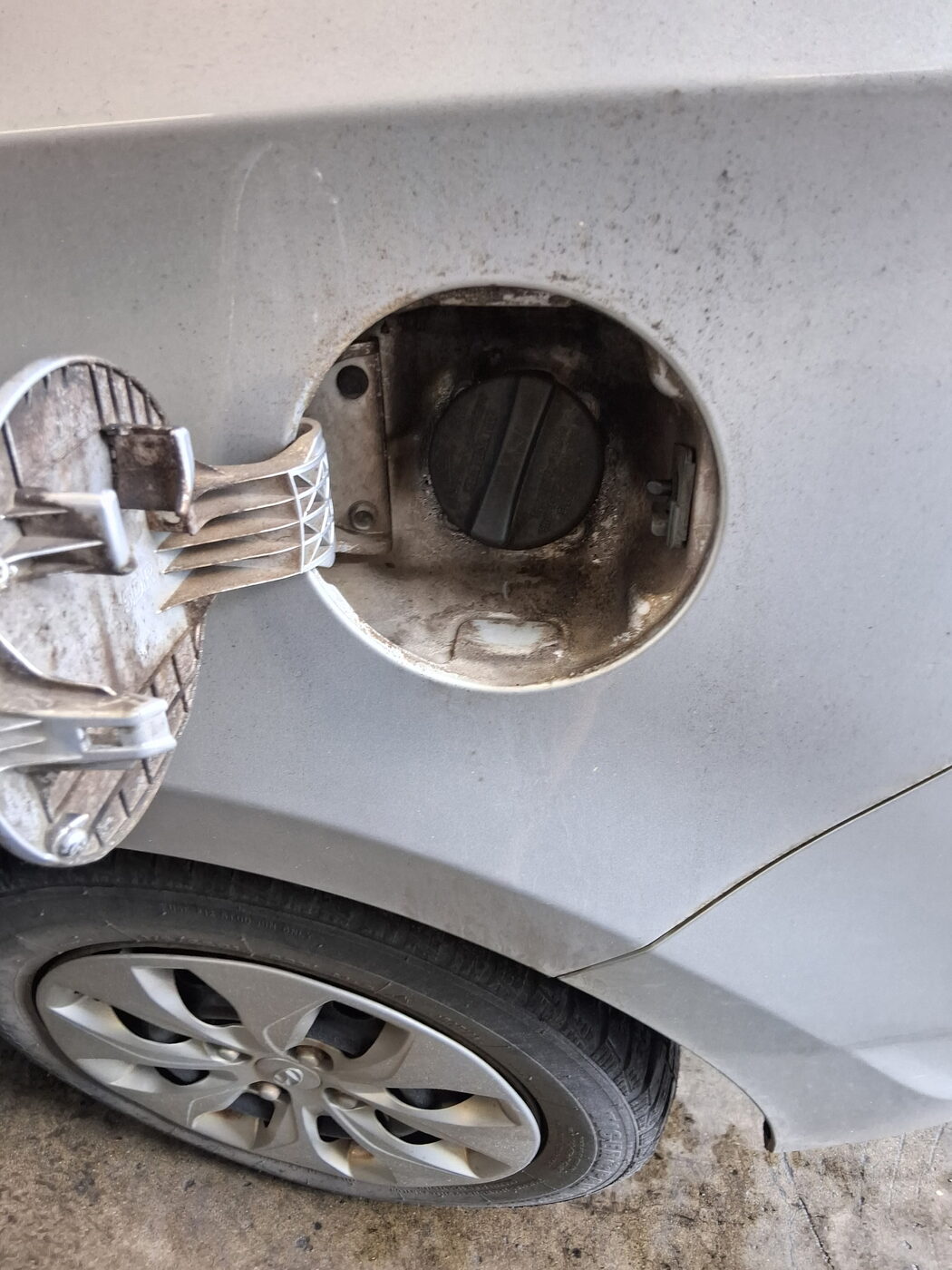 Detailing in progress